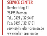 Adresse Siefert Bremen